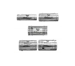 Ozonizzatore OzOkiller PLUS 315mm in grigio metallizzato - cinque diversi angolazioni del generatore cilindrico di ozono per l'eliminazione degli odori Ozonizzatore OzOkiller PLUS 315mm in grigio metallizzato - cinque diversi angolazioni del generatore cilindrico di ozono per l'eliminazione degli odori