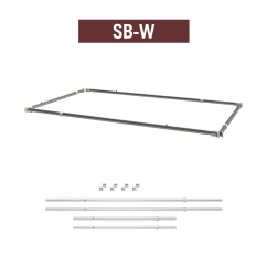 Secret Jardin Space Booster Wide SB-W - marco metálico extensible con barras telescópicas y conectores para ampliar espacio de cultivo Secret Jardin Space Booster Wide SB-W - marco metálico extensible con barras telescópicas y conectores para ampliar espacio de cultivo