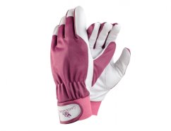 Rukavice GARDEN GIRL CLASSIC PLUM zahradnické velikost S