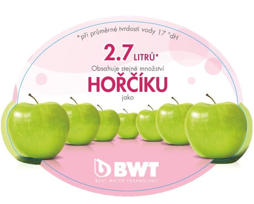 9 ks BWT náhradní filtry Mg2+