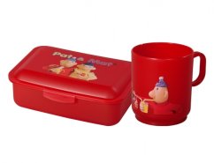 Set PAM box na svačinu střední+hrnek plastový 2,5dl
