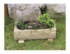 Koryto H2 imitace kamene 31kg 60x26x20cm