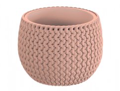 Obal na květník SPLOFY BOWL 2v1 plastový matný d48x30cm