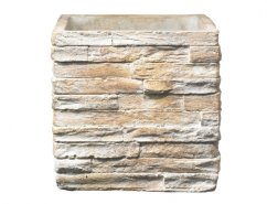 Obal na květník LATINA STONEWALL keramický 24x24cm