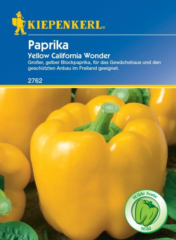 Kiepenkerl Paprika Yellow California Wonder