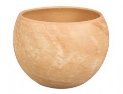 Květník LUNA KOULE MARMOR keramický impregnovaný d37x28cm