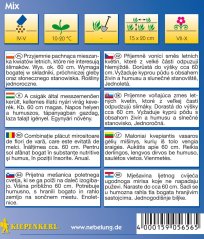 Květinová symfonie rezistentní šnekům