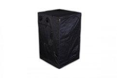 Uzavřený černý pěstební stan PRO 120 o rozměrech 120x120x200cm s pevnými zipy a ventilačními otvory na bocích pro indoor pěstování Uzavřený černý pěstební stan PRO 120 o rozměrech 120x120x200cm s pevnými zipy a ventilačními otvory na bocích pro indoor pěstování