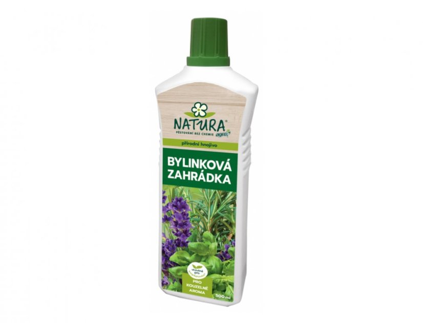 Hnojivo NATURA bylinková zahrádka 500ml