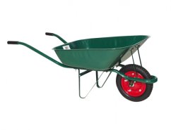 Kolečko GARDEN zahradnické nosnost 80kg zelené 60l
