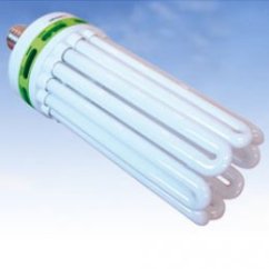 Agrolite 250W blue CFL świetlówka z białymi rurkami i zielonym pasem do wzrostu roślin, energooszczędna lampa z gwintem E40 Agrolite 250W blue CFL świetlówka z białymi rurkami i zielonym pasem do wzrostu roślin, energooszczędna lampa z gwintem E40