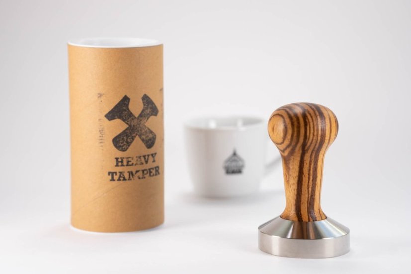 Heavy Tamper Classic Zebrano 58,4 mm