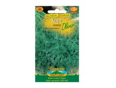 Oliver dill seed packaging with orange-green design, contains 900 seeds of semi-early variety ideal for forcing