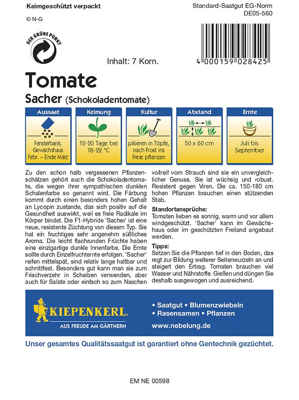 Rajčata salátová SACHER