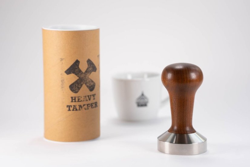Heavy Tamper Classic Ořech 53 mm