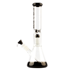 Skleněný bong Grace Glass Limited Edition Black Beaker Bong , černý, 37cm