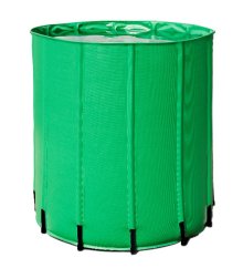 Aquaking Flexible Tank zöld összehajtható 250L-es vizes tartály fém támszerkezettel és textil anyaggal