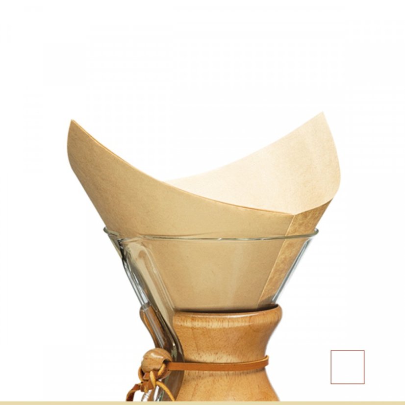 PAPÍROVÉ FILTRY CHEMEX FSU-100 PRO 6-10 ŠÁLKŮ KÁVY PŘÍRODNÍ (100KS)