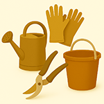 Equipos de protección y herramientas de jardinería