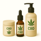 Cura del corpo e del viso con CBD