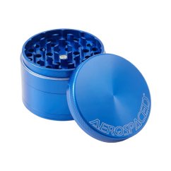 Čtyřdílná drtička Aerospaced by Higher Standards, 63mm, světle modrá