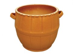 Květník SEDLEC pískovaná kamenina d27cm