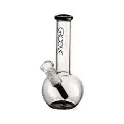 Skleněný bong Groove Round Tube 7"