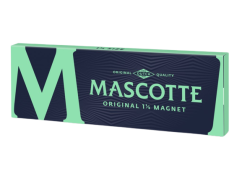 Papírky Mascotte Original 1 1/4, krátké, bílé, 50ks v balení s magnetem, 50ks v boxu