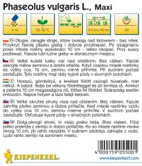 Keříčková fazole Maxi - semena fazole