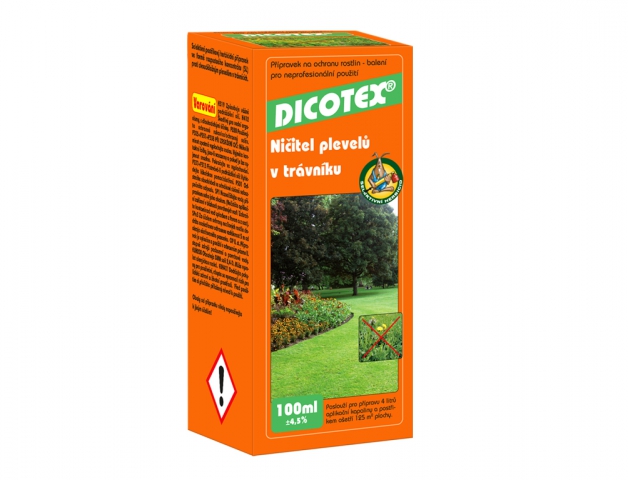 Dicotex 100ml  - hubení plevele - trávník