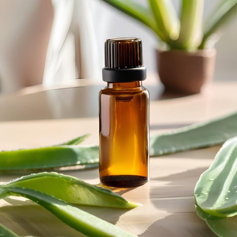 BIO Aloe vera - 100% natrliches infundiertes l (10 ml)