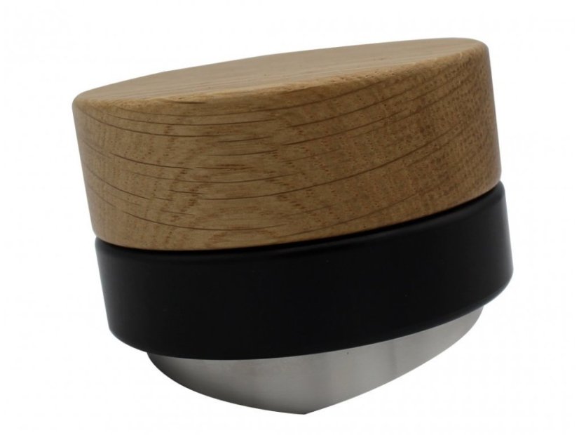 Heavy Tamper Distributor kávy Dub 58,4 mm