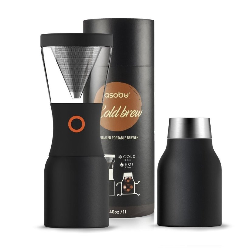 ASOBU KB900 COLD BREW COFFEE ČERNÝ