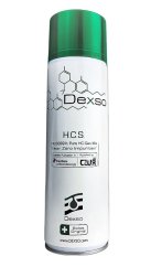 Dexso Butan H.C.S 500ml - weißer Aerosol-Spray mit grünem Deckel für Pflanzenölextraktion, 99,9% reines Butan in Metallflasche