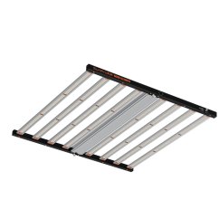 Panou LED Sunpro F1 600W Ultimate cu ramă din aluminiu negru și benzi LED albe cu diode portocalii, iluminat modern pentru plante cu eficiență de 3,15 umol/J Panou LED Sunpro F1 600W Ultimate cu ramă din aluminiu negru și benzi LED albe cu diode portocalii, iluminat modern pentru plante cu eficiență de 3,15 umol/J