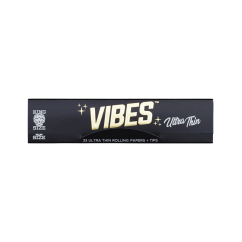 Set Vibes King Size Slim - 33 papírků s filtry, ultra tenké, 1ks