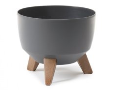 Žardinka ROMA 4v1 plastová + 3ks nožiček d47x22cm