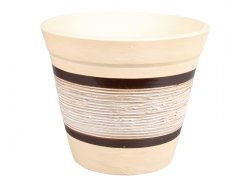 Květník ASTREA přírodní kamenina d26cm