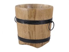 Květník MAJSTER dubový d50x30cm