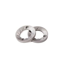 Meules Mahlkönig K30 E65S - deux parties métalliques circulaires argentées avec rainures radiales dentées pour moudre le café Meules Mahlkönig K30 E65S - deux parties métalliques circulaires argentées avec rainures radiales dentées pour moudre le café